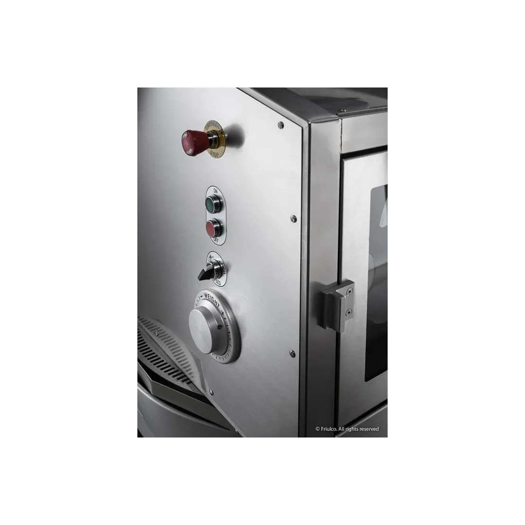 BakeMax BMDD003 Floor Model Automatic Dough Divider, 97 lbs. Dough Hopper 2.5 to 8.8 oz Portions 1120 Watts