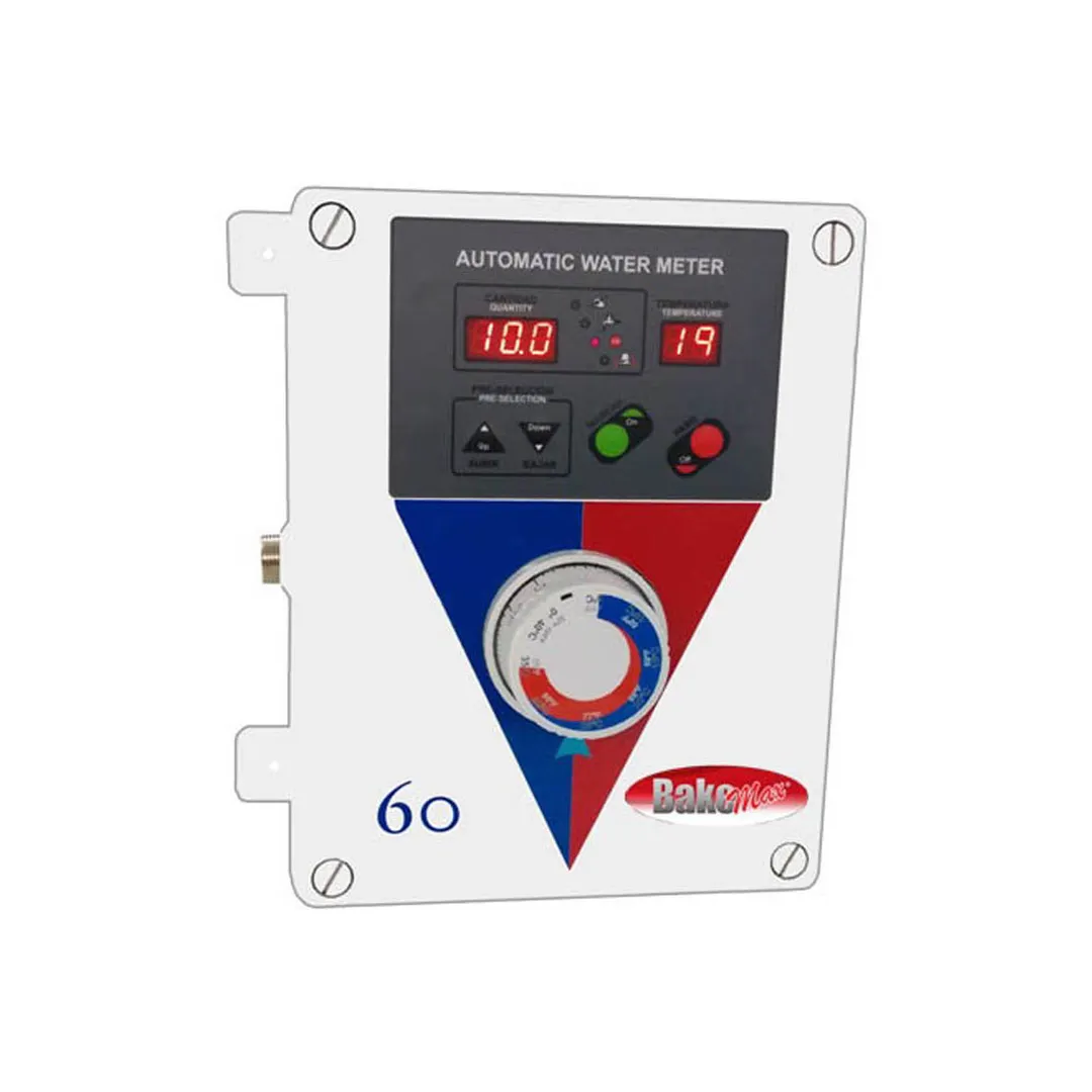 BakeMax BMWM010 with Manual Model, Digital Control, 30°C Max. Water Temperature, 999 Liters Measurement