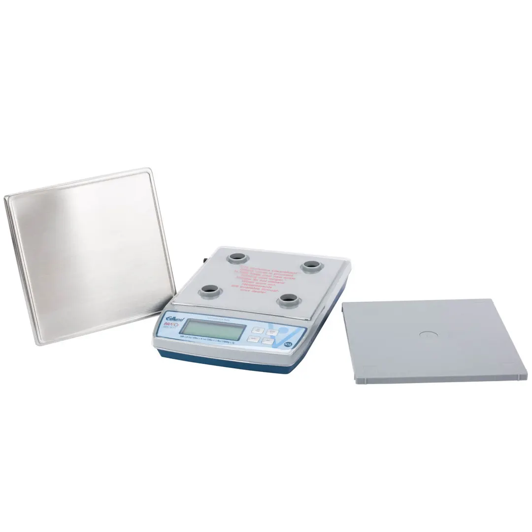 Edlund BRV-320 Bravo! Portion Scale, 20 lb Capacity, 7" Square Stainless Steel Platform, Shut‑Off, LCD Display