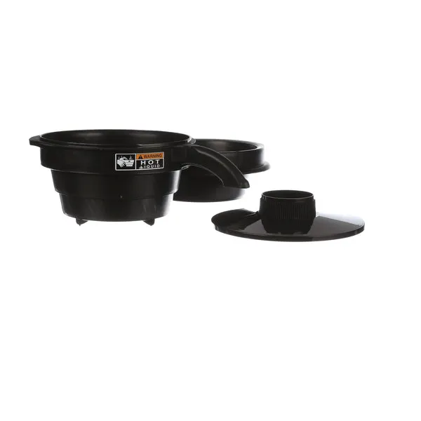 BUNN 07121.0002 S.Steel Funnel Kit – Black Coffee Funnel Assembly, 4.5” Diameter / 1.2 L Capacity