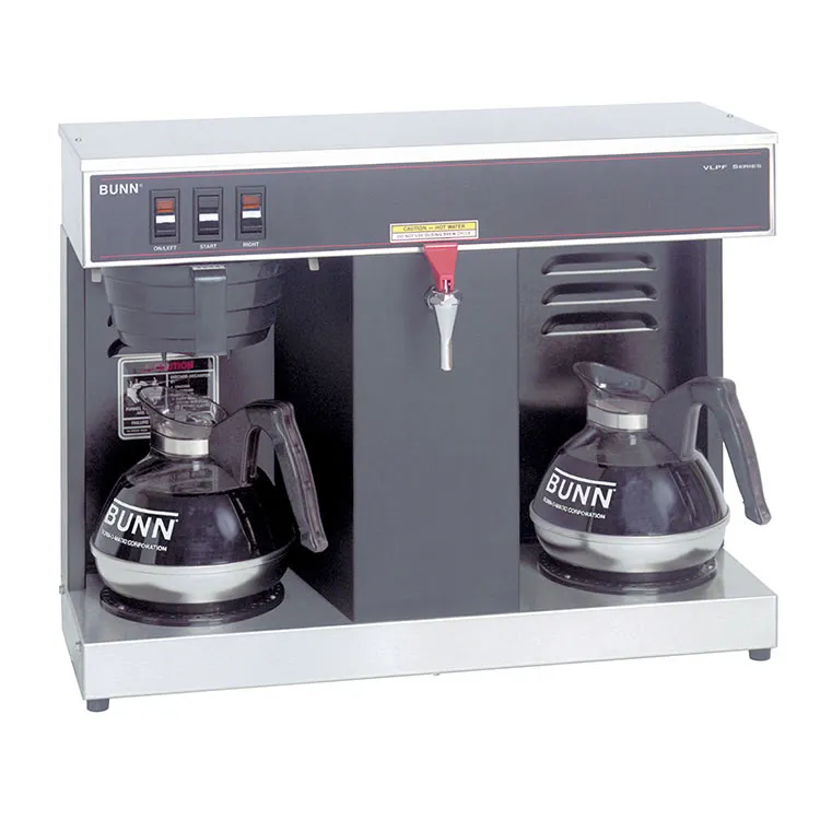 BUNN 07400.0005 Automatic Fill Coffee Brewer for Decanters With Hot Water Faucet, Plastic / Single