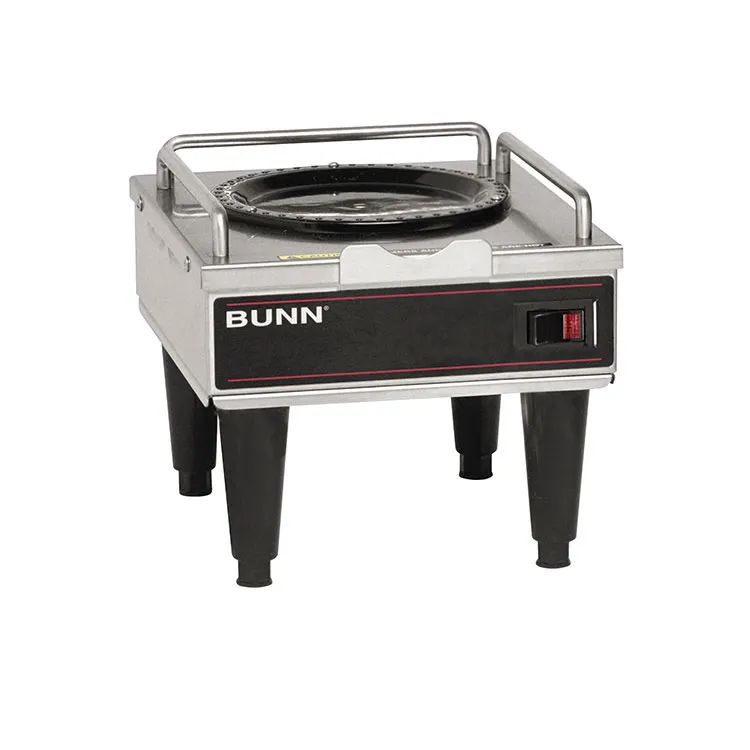 Bunn 12203.0010 Coffee Warmer For Satellite Brewers with  4" Plastic Legs, 120v/60/1-ph