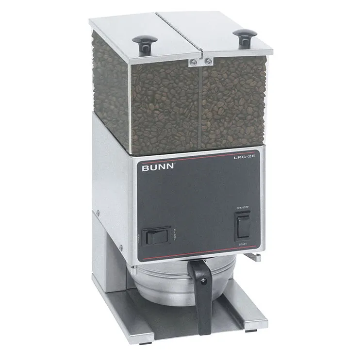 BUNN 26800.0000 LPG2E, Low Profile Grinder, Portion Control - Dual 3 lbs Hoppers / 120V