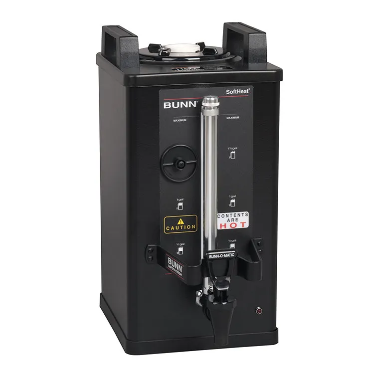 BUNN 27850.0004 10" Soft Heat® Coffee Server, 1.5 G / Black (fits on Single SH and Dual SH Brewers)
