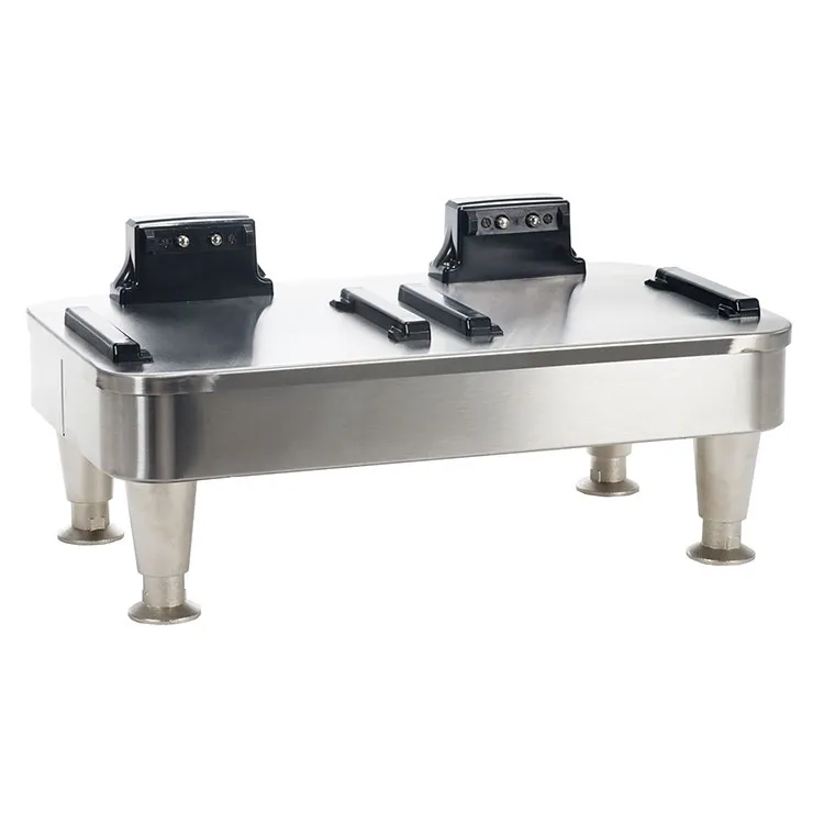 BUNN 27875.0200 Soft Heat Serving Stand, 4" Legs, Holds Two Servers, 120V 216W NEMA 5-15P, UL NSF