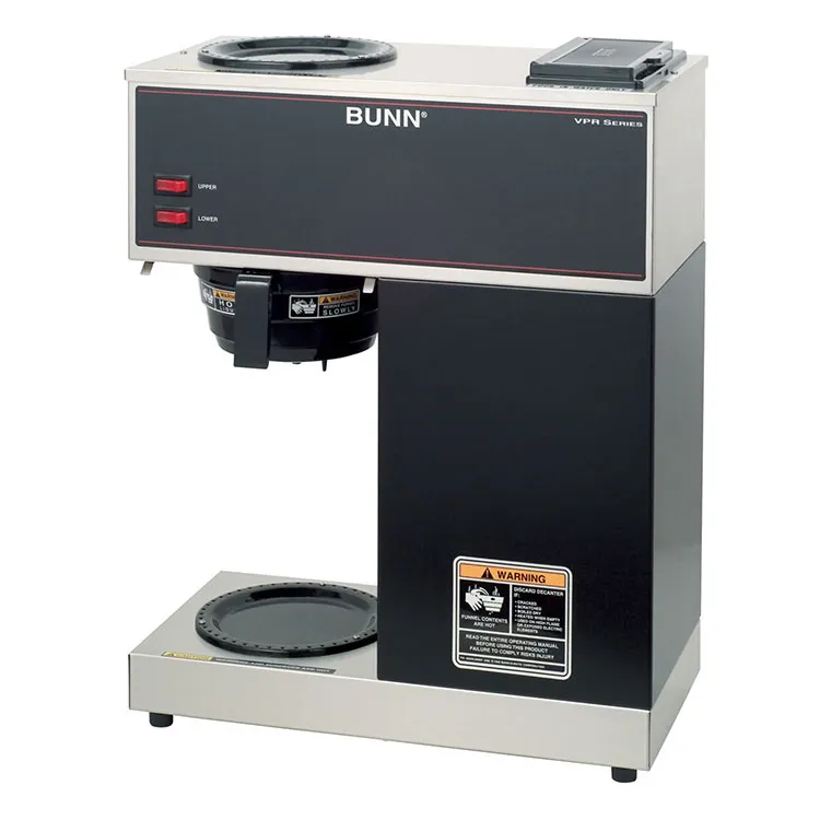 BUNN 33200.0000 Manual Water Fill Coffee Brewer for Decanters Without Hot Water Faucet, Single