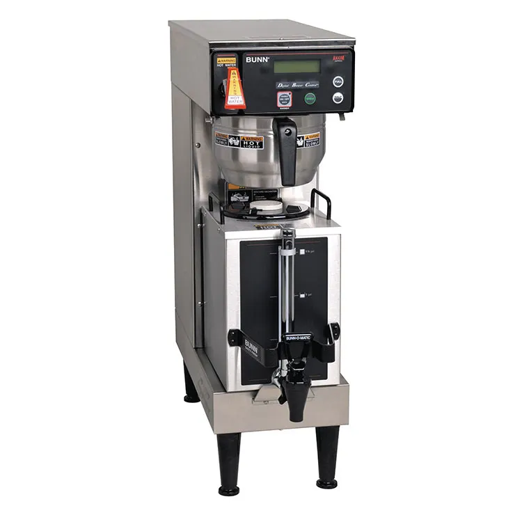 BUNN 38700.0043 8" Automatic Single Coffee Brewer for Satellites, 1600W / 120V