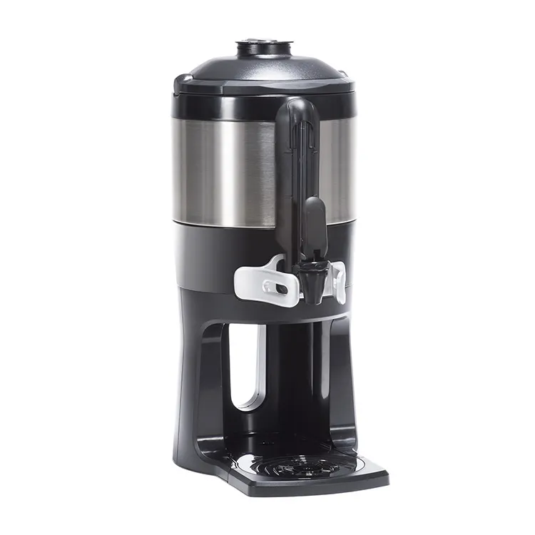 BUNN 44000.0200 ThermoFresh Server, 1‑Gal (128 oz) Black, Liner, Lever, Sight Gauge, NSF‑Listed