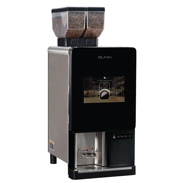 BUNN 44400.0100 Bean to Cup Coffee Brewer, 1.8kW/120V - Black