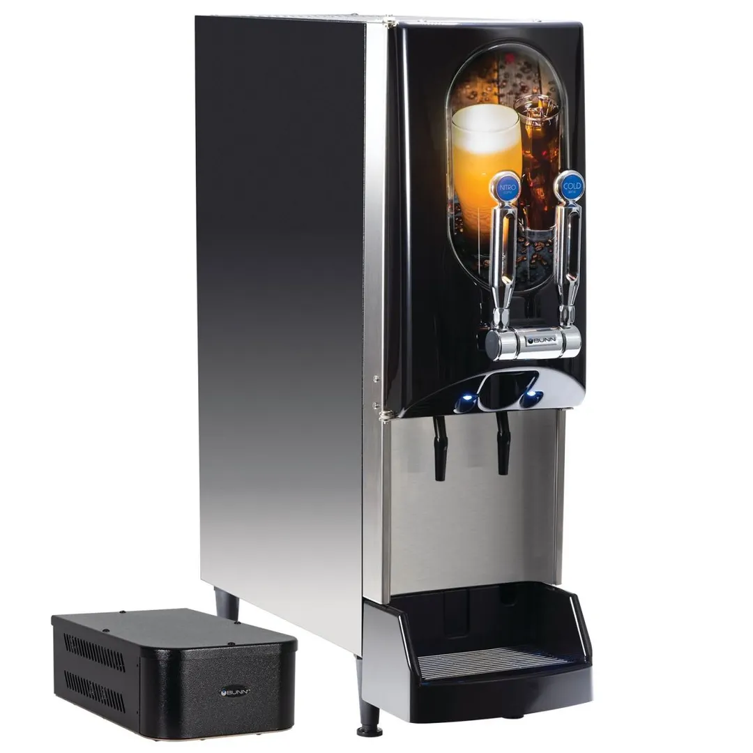 Bunn 51600.0028 Cold Brew and Coffee Beverage Dispenser w/ 2 Flavors (1 Nitro&1 Still), 120V
