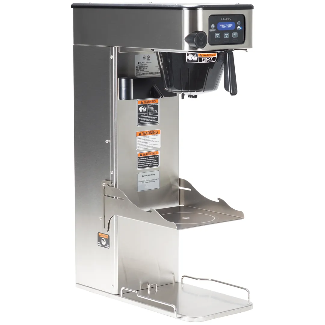 BUNN 52200.0000 52200.0000 Itcb-Dv Tea/Coffee Brewer with Tray