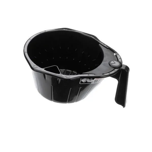 BUNN 53463.0038 Stainless Steel Funnel Assembly – Smart Coffee, Black Clear Finish, 4.5" Dia