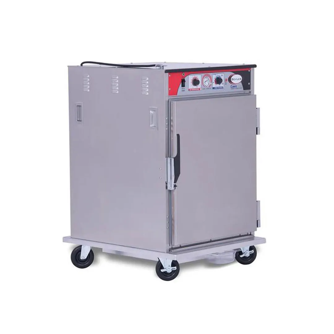 BevLes HCSS44W64 Half Height İnsulated Climate Select Heated Cabinet (1) Solid Door, Universal Width, 230V
