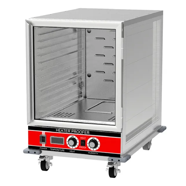 BevLes HPC-3414 Half Height Non-Insulated Heated Proofer & Holding Cabinet,  (1) Clear Door