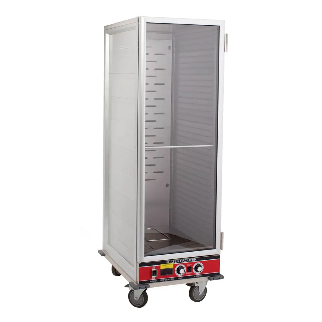 BevLes HPIC-6836 Full Height Insulated Proofing & Holding Cabinet, (1) Clear Door