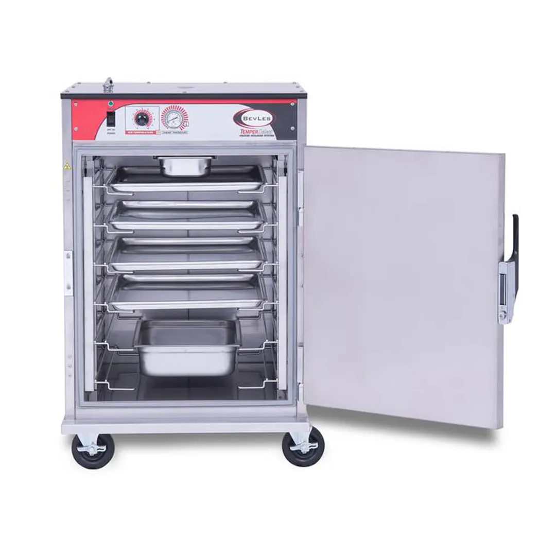 BevLes HTSS44P84 Half Height Insulated Temper Select Heated Cabinet, (1) Solid Door, Narrow Width, 230V