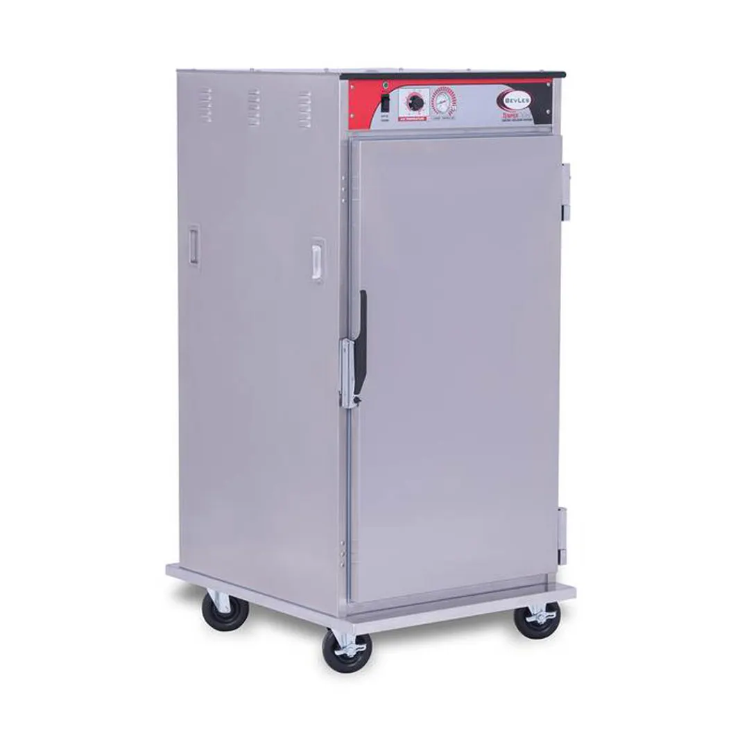 BevLes HTSS60W94 3/4 Height Heated Holding Cabinet, (1) Solid Door, Universal Width, 230V