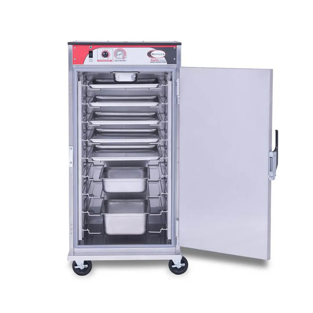 BevLes HTSS60W94 3/4 Height Heated Holding Cabinet, (1) Solid Door, Universal Width, 230V