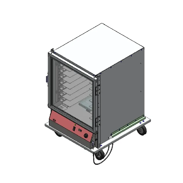 BevLes PICA44-16-A-1R1 1/2 Size Non-Insulated Proofing Cabinet, Right Hinged, 1 Door, 115V