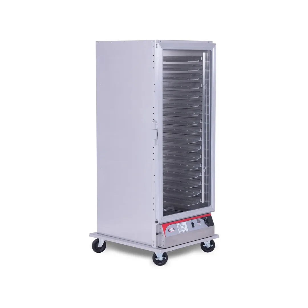 BevLes PICA70-32INS-A-4L2 Full Size Insulated Proofing Cabinet, (2) Left Hand Hinged Dutch Doors, 230V