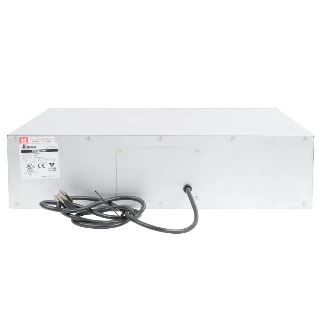 APW Wyott BWD-75 Hot Dog Bun Warmer, Dry, Free Standing, (40) Bun Capacity