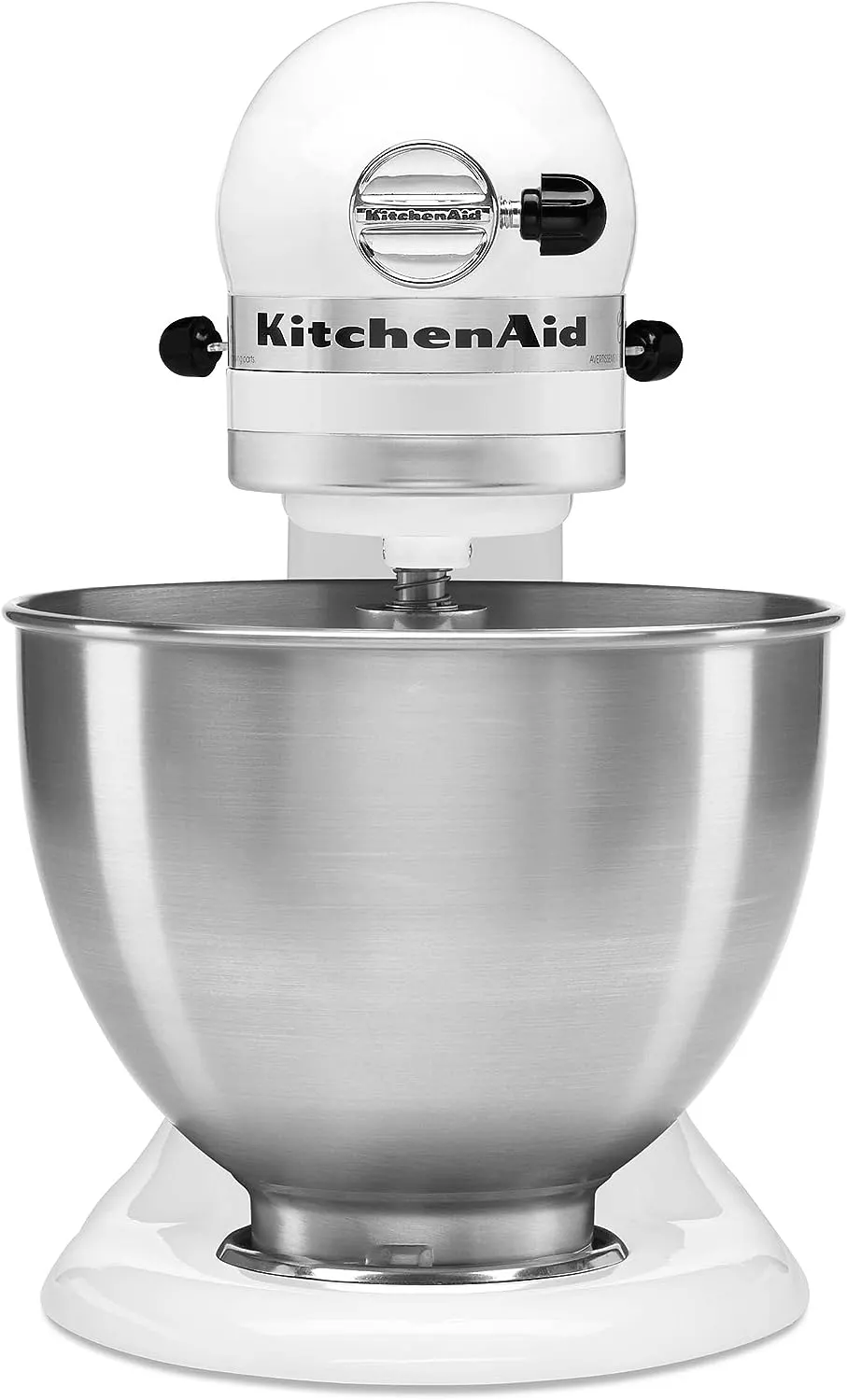 KitchenAid キッチンエイド Classic ホワイト K45SSWH KitchenAid K45SSWH 4.5-qt Tilt-Head Stand Mixer, 10-Speed, White