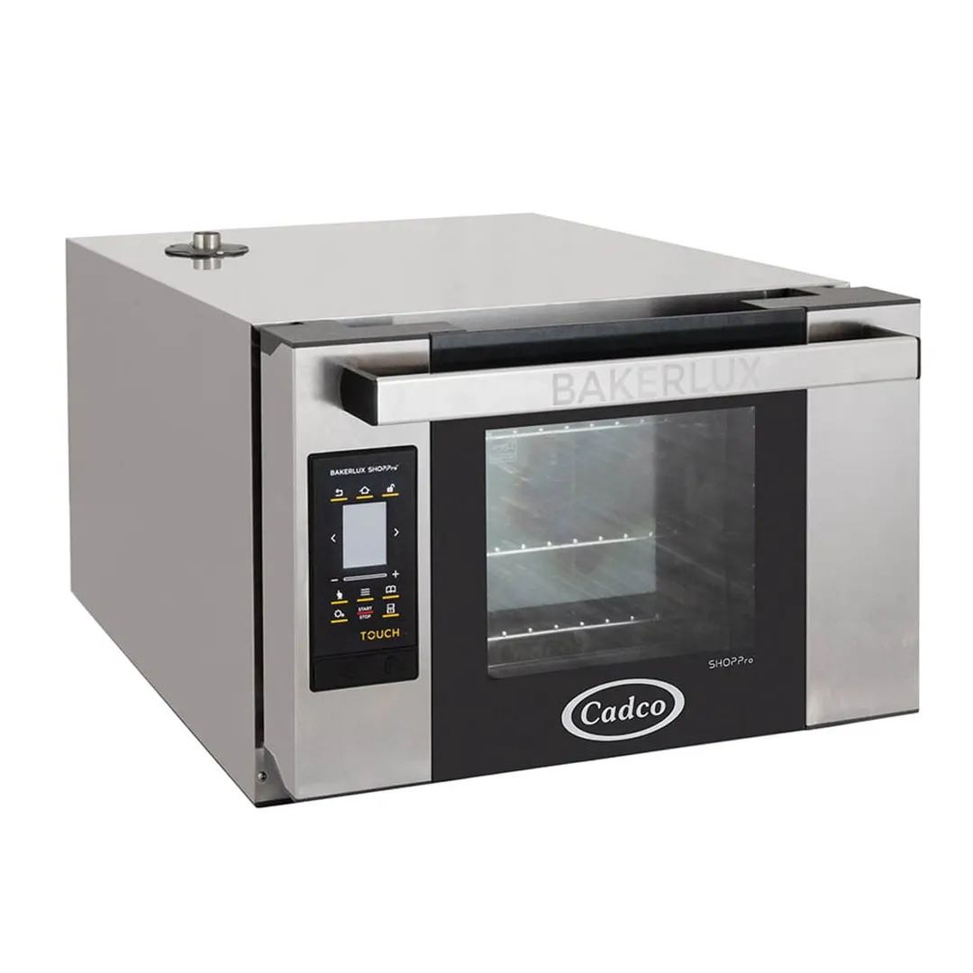 Cadco XAFT-03HS-TD Half Size Electric Countertop Convection Oven, 3 Shelf LED Digital, 208/240V