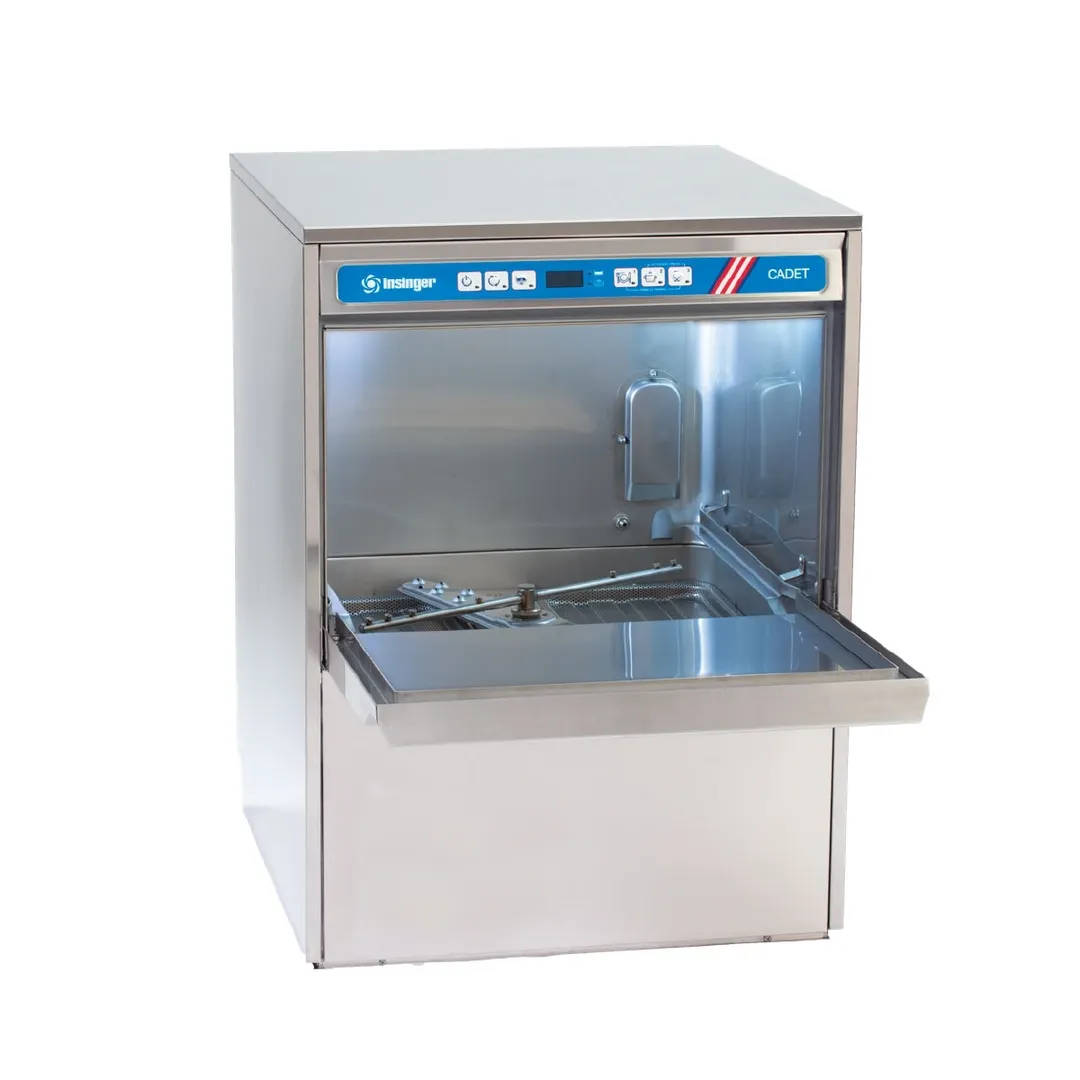 Insinger CADET 23" High Temp Undercounter Dishwasher with Booster, 30 Racks/Hr - 26 Gal/Hr