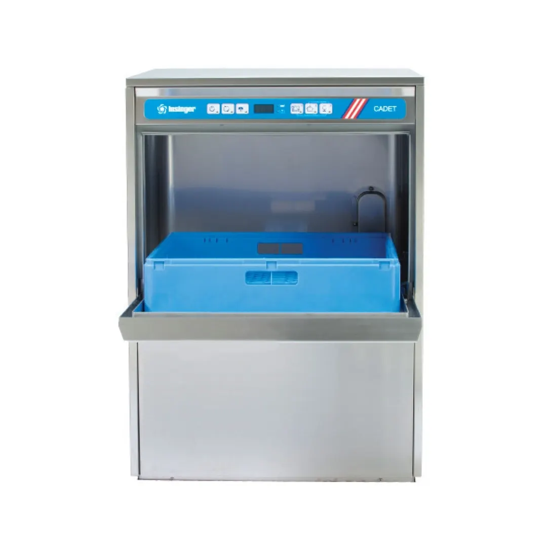Insinger CADET 23" High Temp Undercounter Dishwasher with Booster, 30 Racks/Hr - 26 Gal/Hr