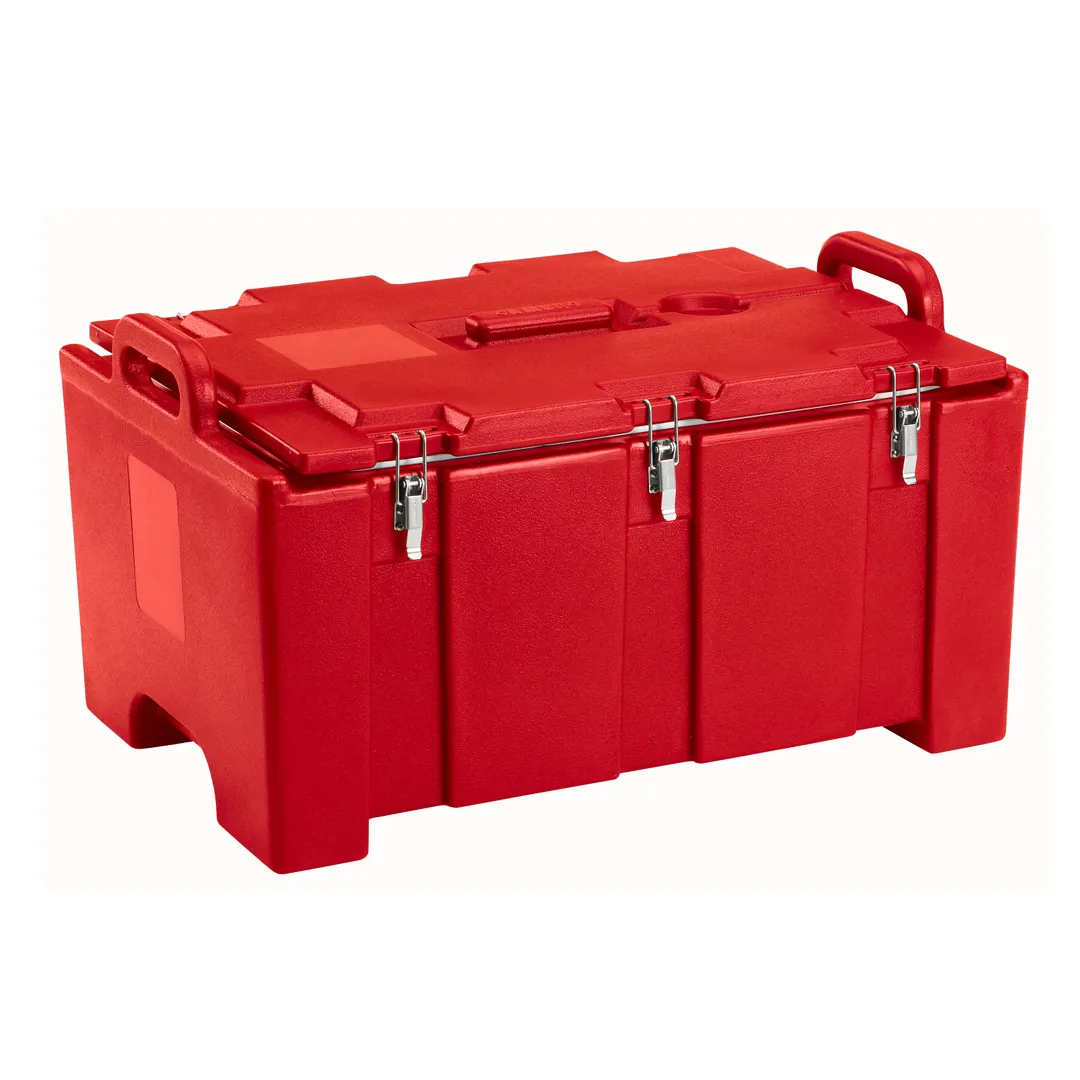 Cambro 100MPC158 Camcarriers® Top Loading Insulated Food Carrier - Hot Red