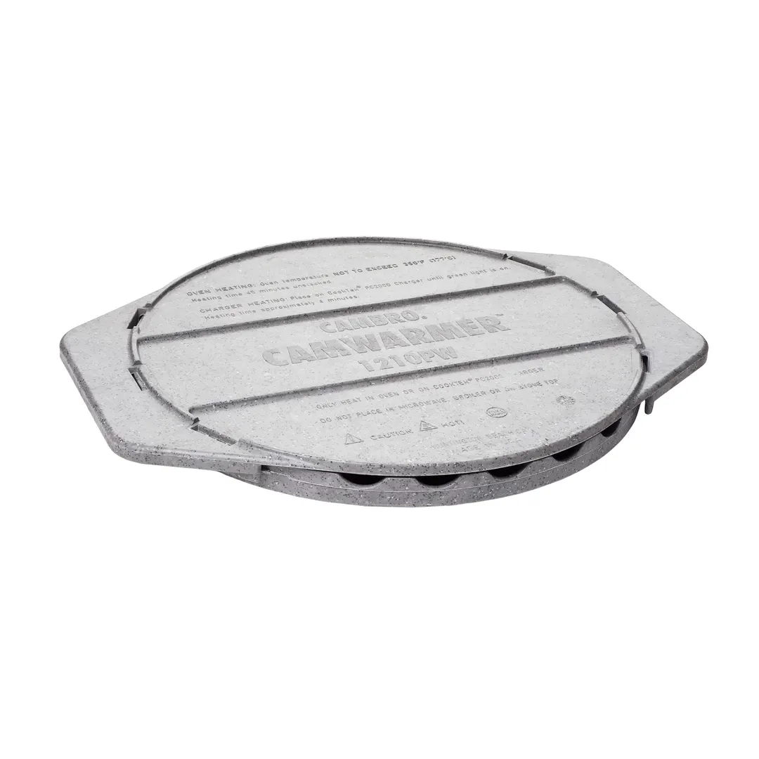 Cambro 1210PW191 Granite Gray Half Size Camwarmer Heat Retentive Pellet
