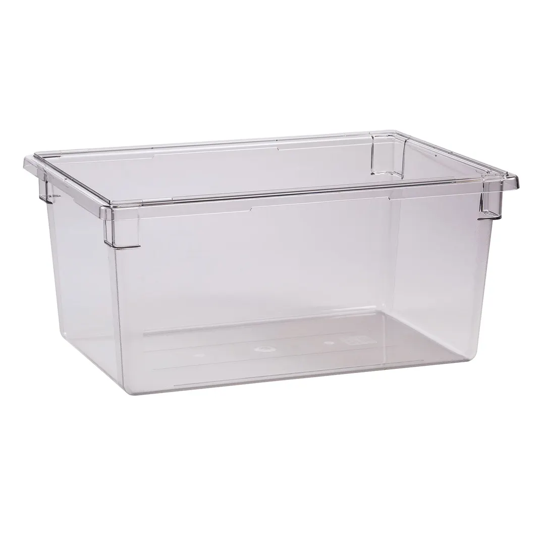 Cambro 182612CW135 Camwear Container, 18" x 26" x 12" Clear Polycarbonate, 17‑Gallon, NSF