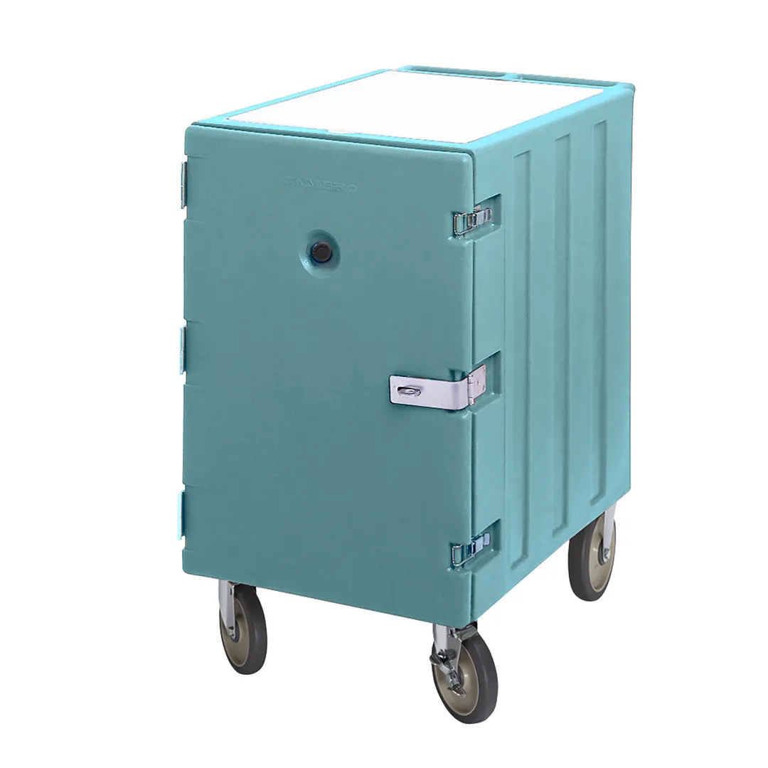 Cambro 1826LTCSP401 Front Loading Insulated Food Cart w/ Security Package, Slate Blue - Camcart®