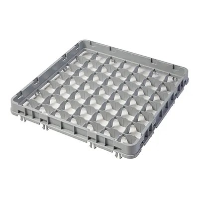 Cambro 49E2151 Half Drop Extender, Full Size, 49 Compartments, Soft Gray, 19-5/8" x 19-5/8" x 2"