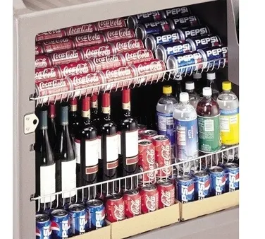 Cambro 650WS000 Wire Shelf for Series 650 Portable Bars - 19-5/16"L x 34-7/8"W x 4"H