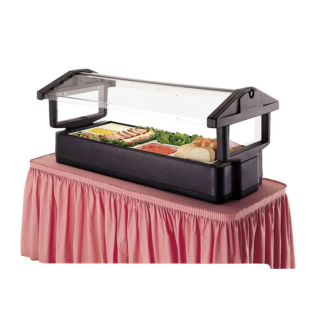 Cambro 6FBRTT110 Table Top Food Bar, 71-1/2"L X 33-1/4"W X 27"H, Table Top