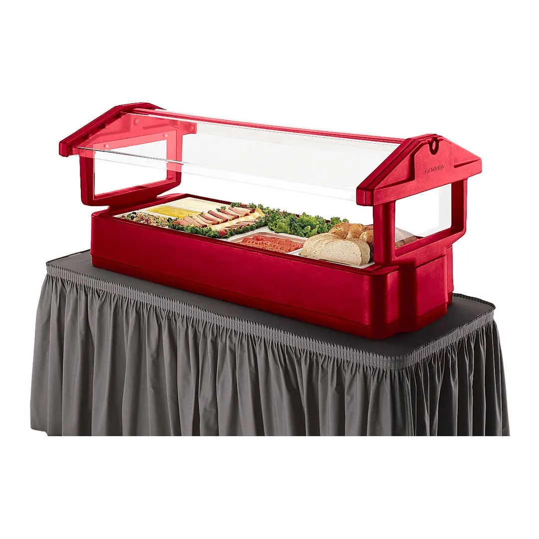 Cambro 6FBRTT158 Table Top Food Bar, 71-1/2"L X 33-1/4"W X 27"H, Table Top
