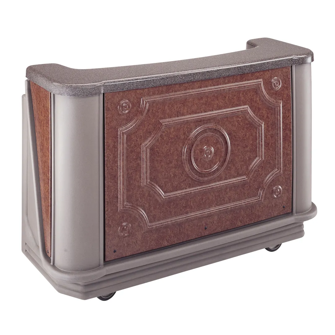 Cambro BAR730DSDX669 Cambar® Portable Bar, 77-5/8"L X 28-1/2"W X 47-1/2"H