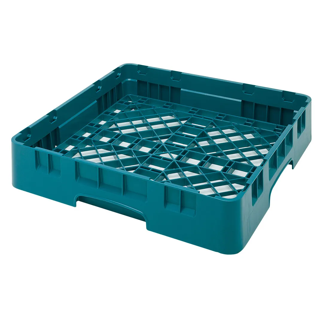 Cambro BR258414 Camrack Base Rack, Full Size, 1 Compartment, 19-3/4 x 19-3/4, Polypropylene, Teal, NSF Certified