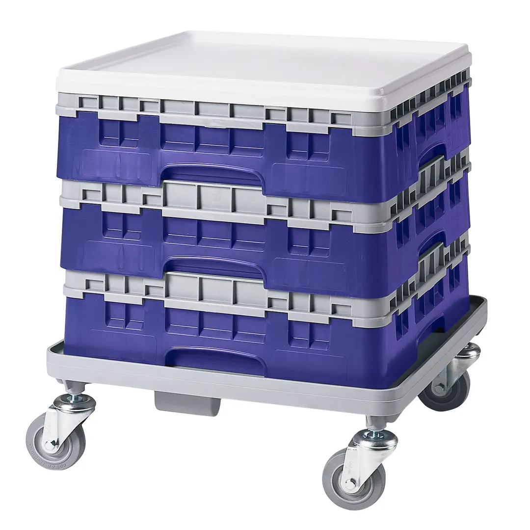 Cambro BR414186 Camrack Base Rack, Full Size, Navy Blue, Polypropylene, 19-3/4" x 19-3/4", 4-7/8" Inside Rack Height