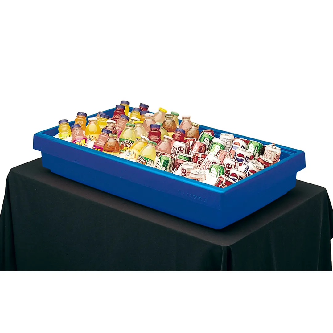 Cambro BUF48186 Table Top Buffet Bar, 41-13/16"L X 24"W X 7"H, 3-Pan Capacity