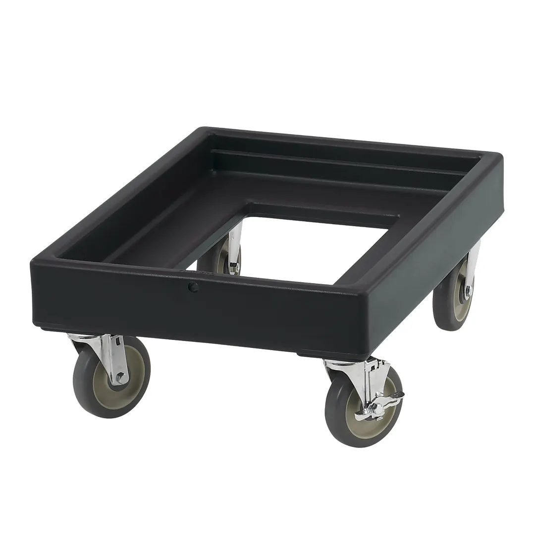 Cambro CD100110 Black Camdolly Food Dolly for Camtainers w/ 300 lb Capacity