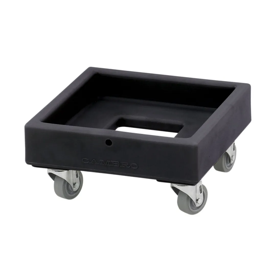 Cambro CD1313110 Black Camdolly Food Carrier Dolly for Milk Crates w/ 250 lb Capacity