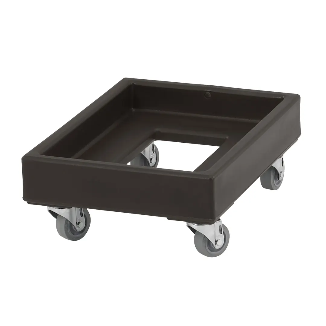 Cambro CD1420110 Black Camdolly for Milk Crate Dolly w/ 350 lb Capacity