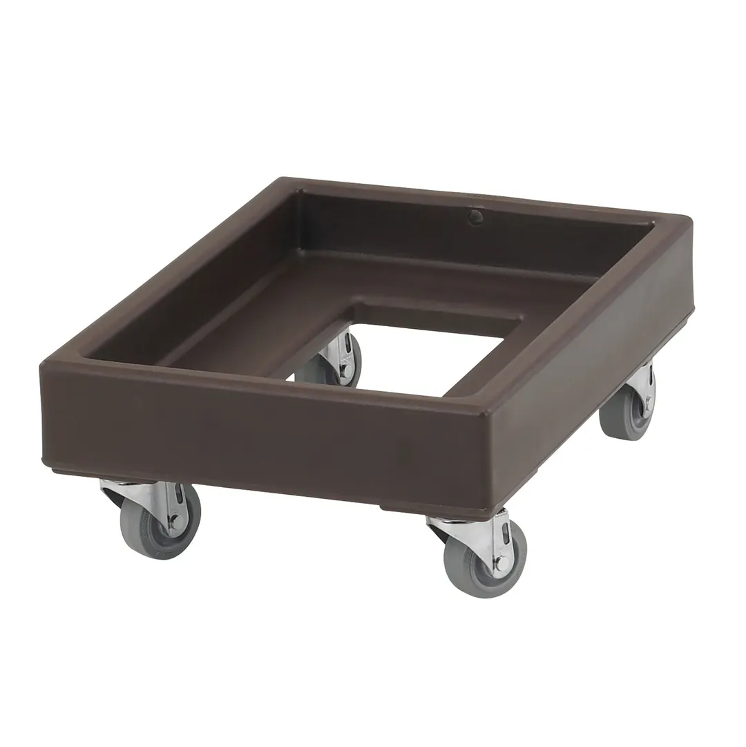 Cambro CD1420131 Camdolly for Milk Crate Dolly w/ 350 lb Capacity, Dark Brown