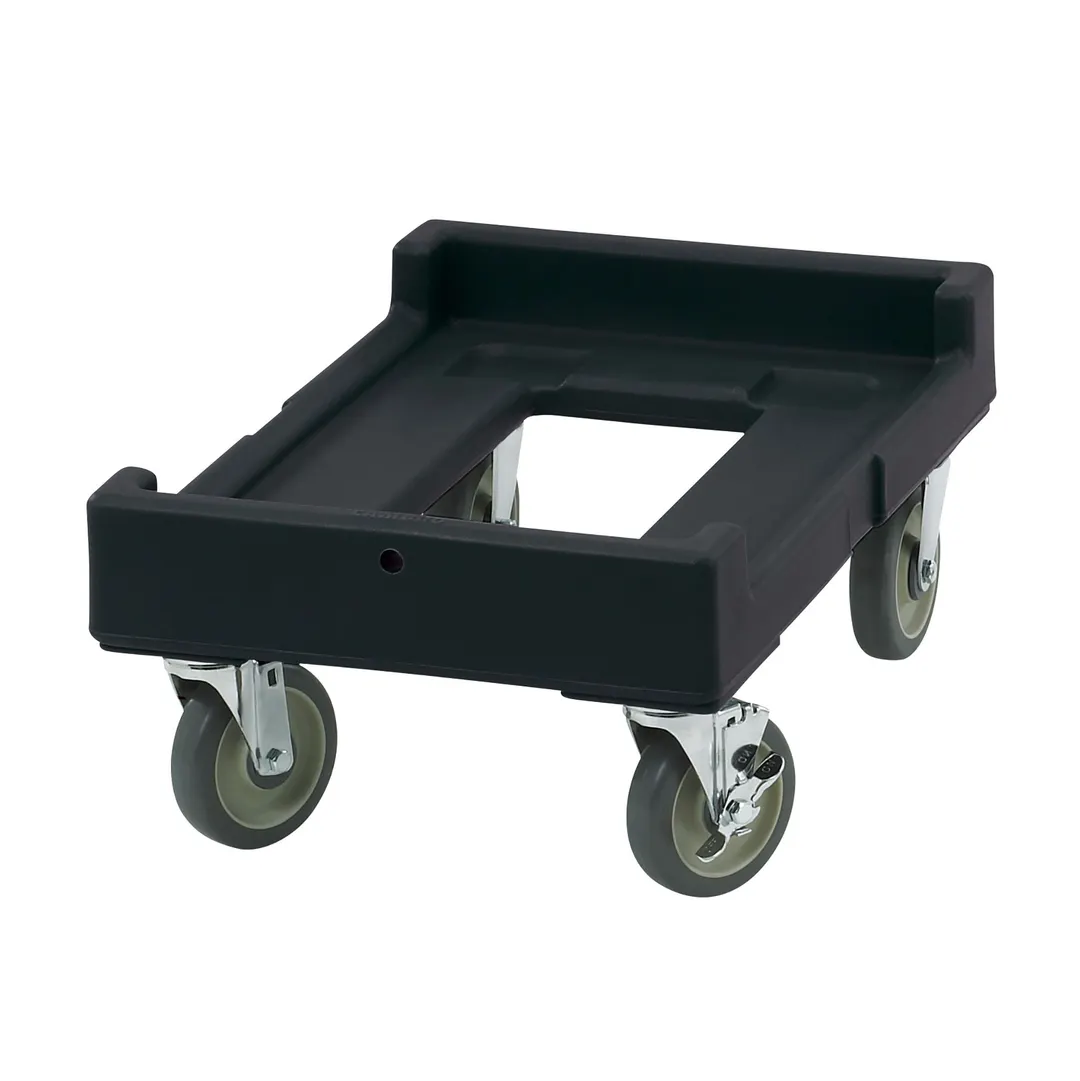 Cambro CD160110 Camdolly for Camtainers w/ 300 lb Capacity, Black, 5" Casters