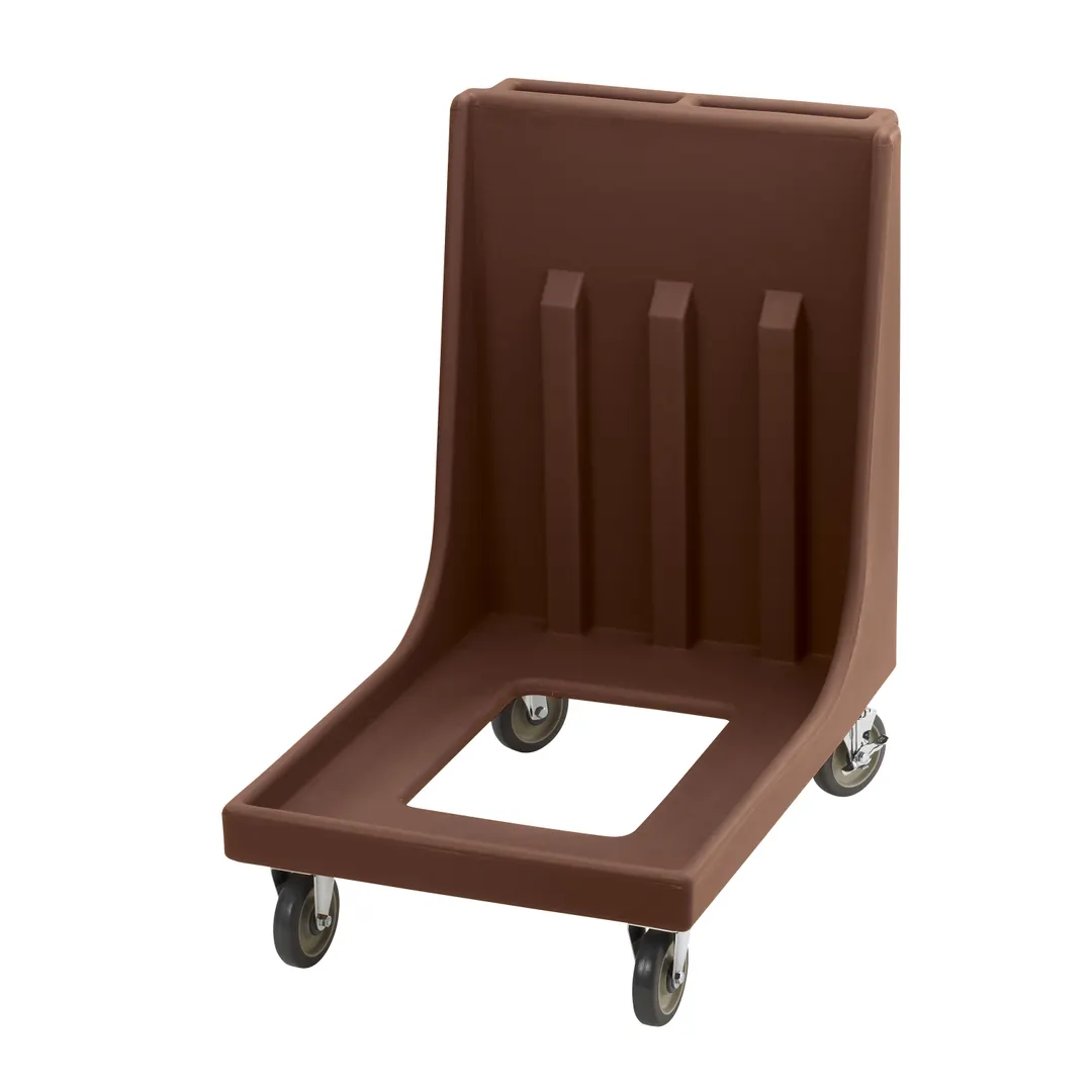 Cambro CD1826MTC131 Dark Brown Camdolly for Camcarrier w/ 350 lb Capacity