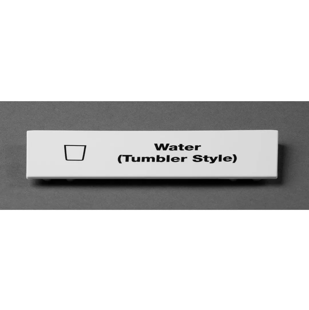 Cambro CECWT6000 Camrack Extender ID Clip, 5"L x 1-9/16"H, White, Snap-On, Rack Accessory for Commercial Dishwashers