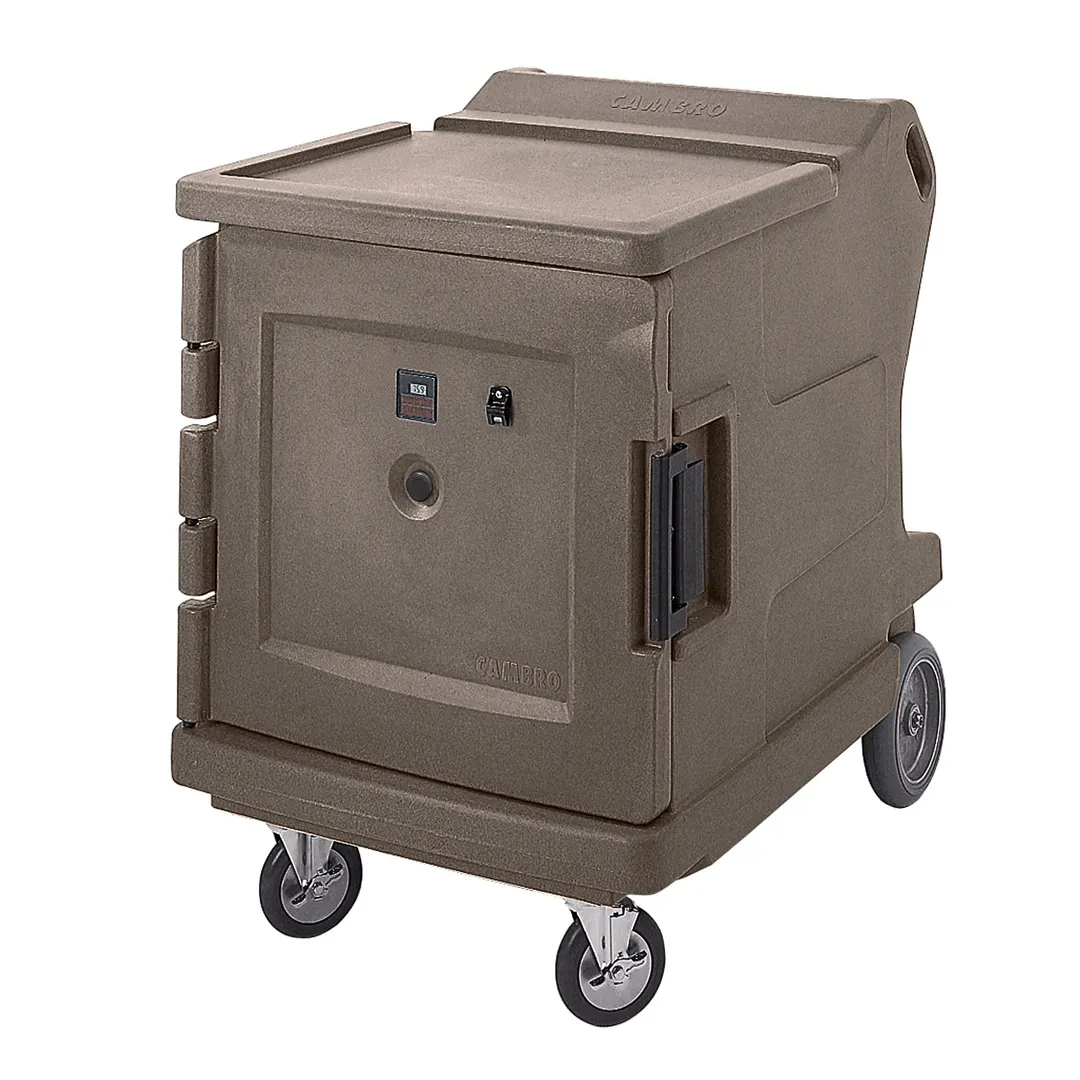 Cambro CMBH1826LF194 1-Section Heated Holding Cabinet, 30.5"W x 42"D, Single Solid Door, 11 18x26 Pans or 12 12x20 Pans Capacity, Polyethylene Exterior, ENERGY STAR