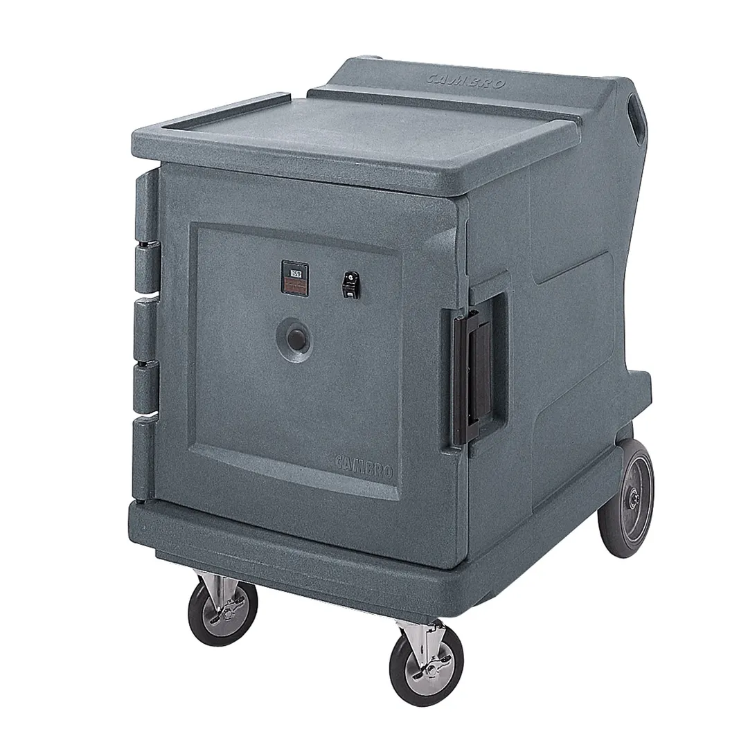 Cambro CMBHC1826LF191 Camtherm Hot/Cold Cart, 30.5"W x 42"D x 42.4"H, 1-Section, 1-Door, Solid Door, Heated Holding Cabinet